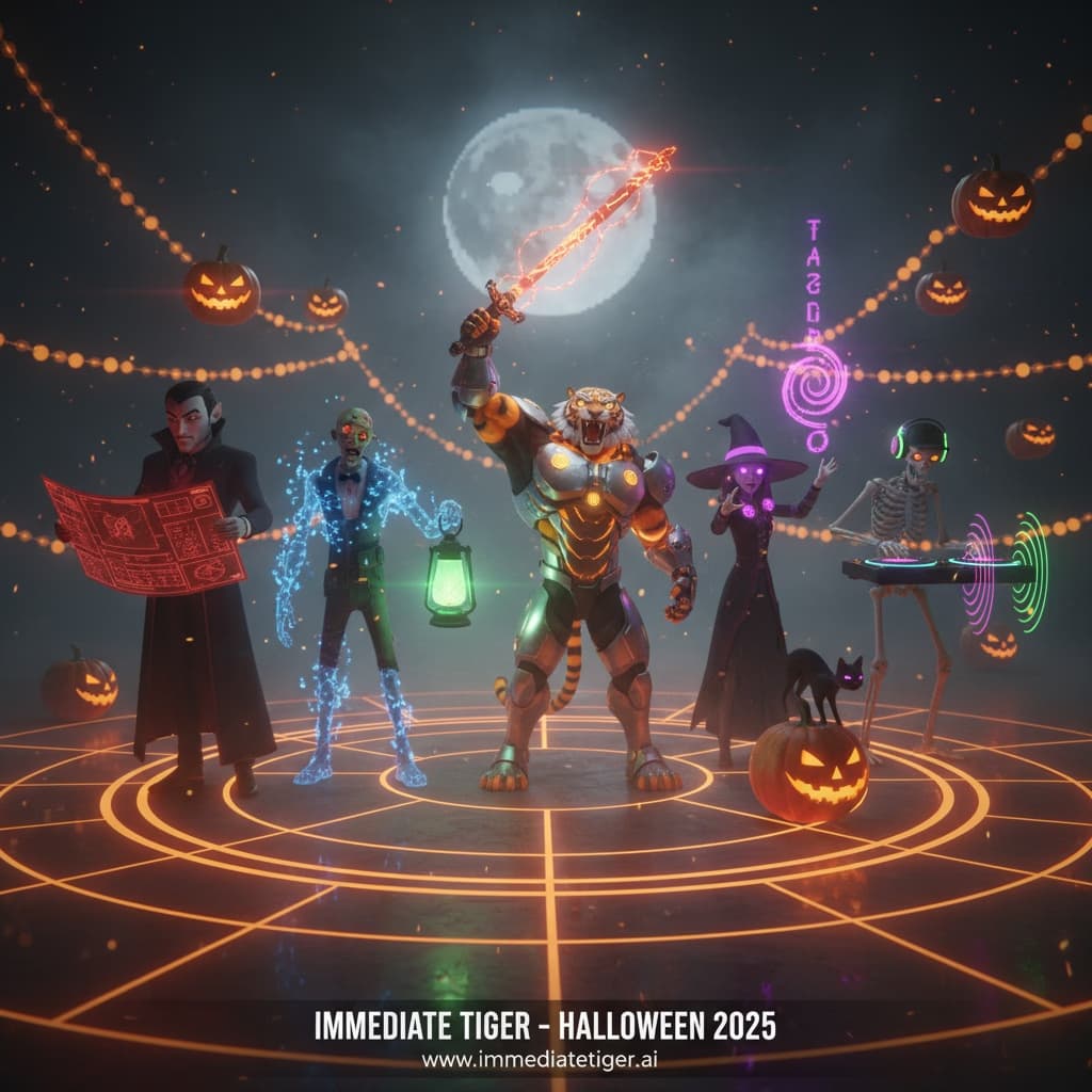 Halloween Arena Group Scene