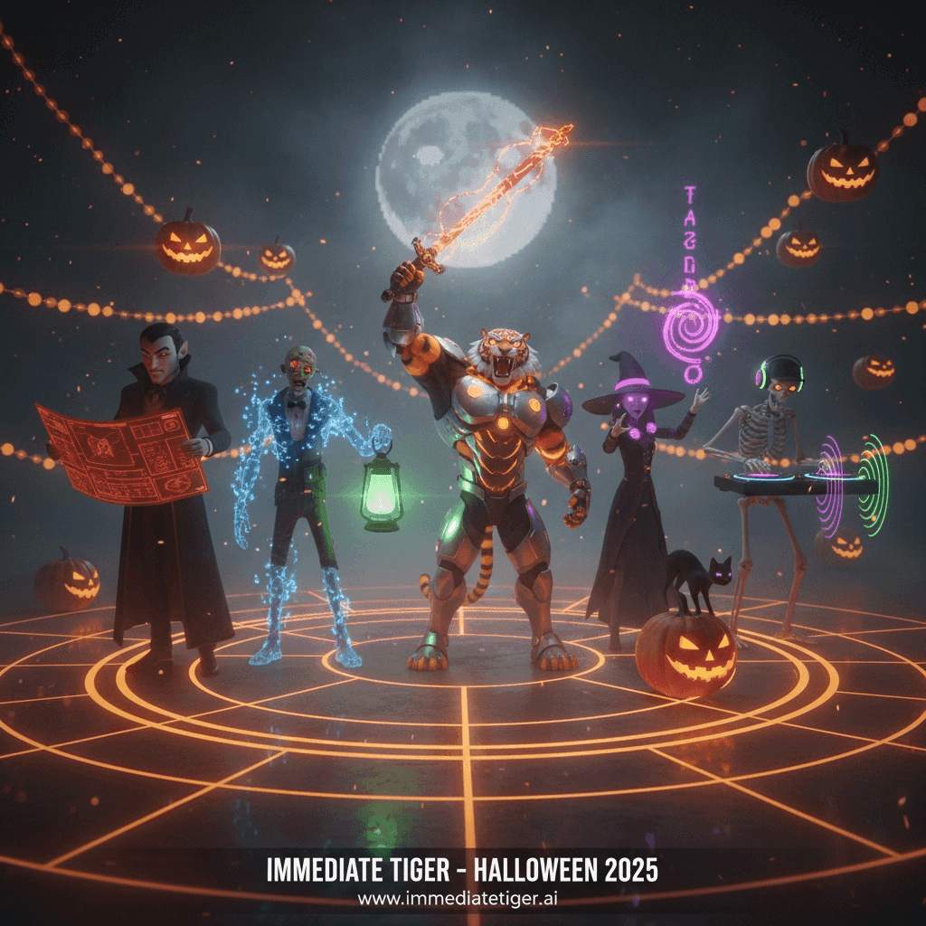 Halloween Arena Group Scene