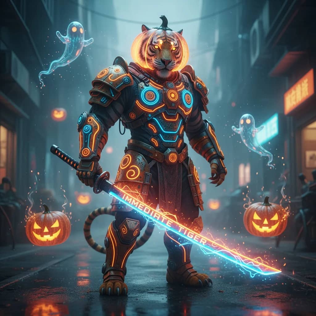 3D Modeling & Virtual Experiences - Tiger Samurai