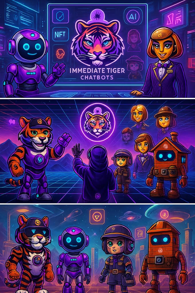 Immediate Tiger AI - Futuristic vision for hotel AI assistants